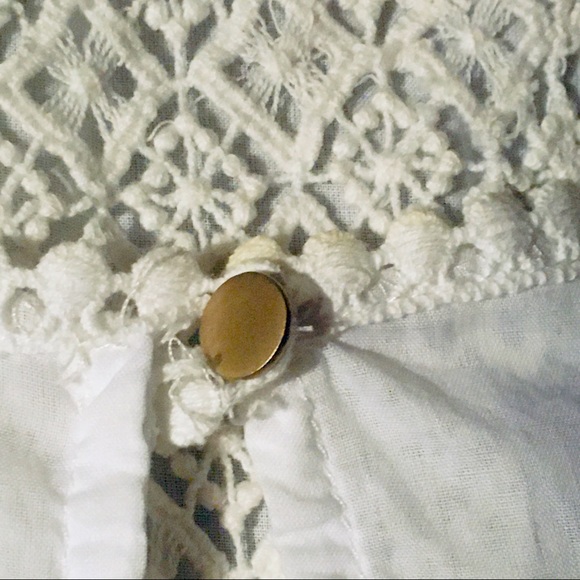 Bohemian White Sz. M Top 5x25 - Picture 5 of 5